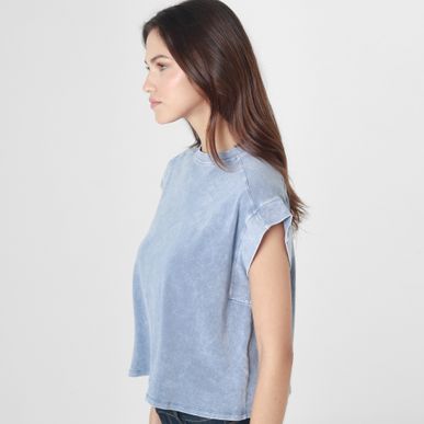 Camiseta Cuello Redondo Manga Sisa