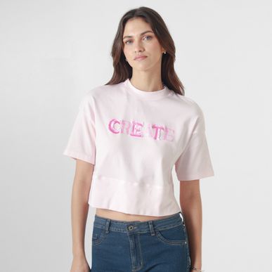 Camiseta Cuello Redondo Manga Corta