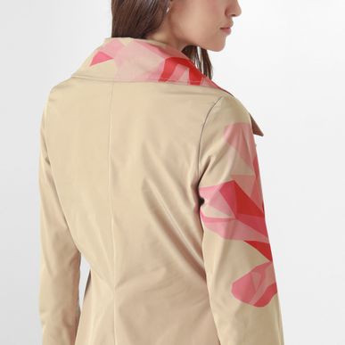 Chaqueta Cuello Solapa Manga Larga