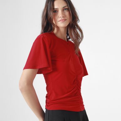 Camiseta Cuello Redondo Manga Corta