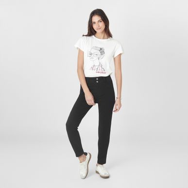 Jean Tiro Medio Bota Skinny