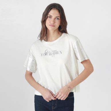 Camiseta Cuello Redondo Manga Corta