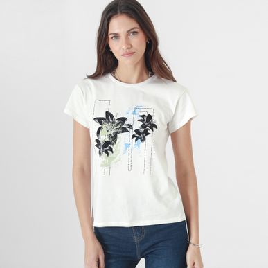 Camiseta Cuello Redondo Manga Corta