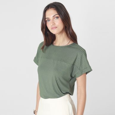 Camiseta Cuello Redondo Manga Corta