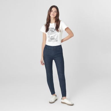 Jean Tiro Medio Bota Skinny