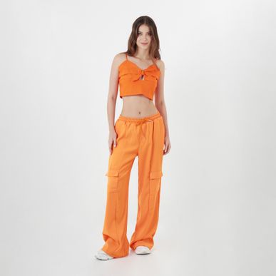 Blusa Cuello V Manga Tiras