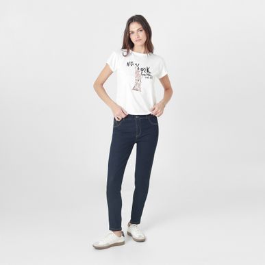 Jean Tiro Medio Bota Skinny