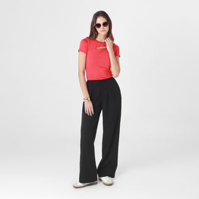 Pantalon Tiro Medio Bota Flare