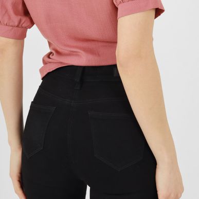 Jean Tiro Alto Bota Skinny