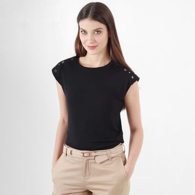 Camiseta Cuello Redondo Manga Corta