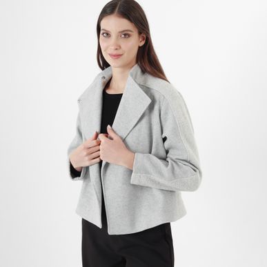 Chaqueta Cuello Alto Manga Larga