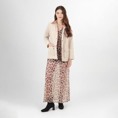 Chaqueta Cuello Camisero Manga Larga