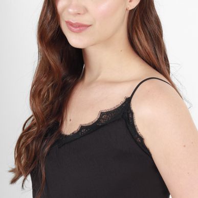 Blusa Cuello V Manga Tiras