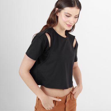 Camiseta Cuello Redondo Manga Corta