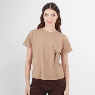 Camiseta Cuello Redondo Manga Corta