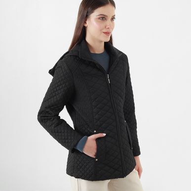 Chaqueta Cuello Alto Manga Larga