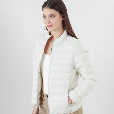 Chaqueta Cuello Alto Manga Larga