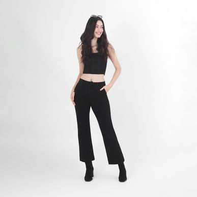Pantalon Tiro Alto Bota Recta