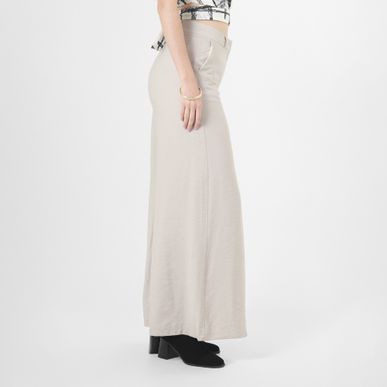 Pantalon Tiro Alto Bota Palazzo