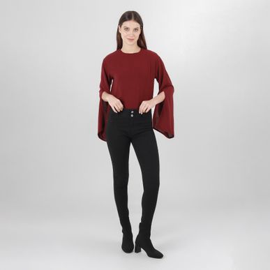 Jean Tiro Medio Bota Skinny