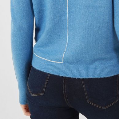 Sweater Cuello Redondo Manga Larga