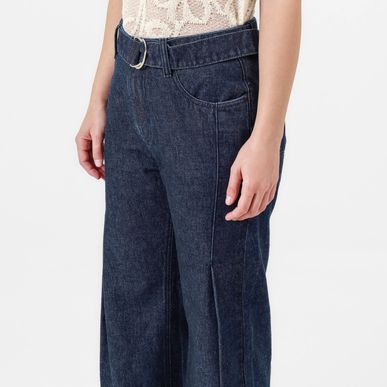 Jean Tiro Alto Bota Flare