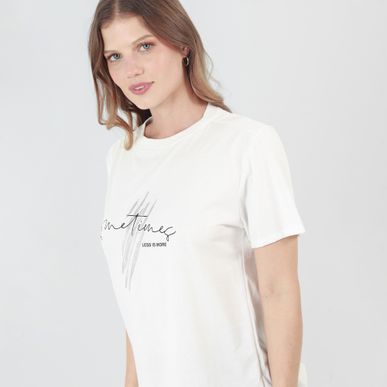 Camiseta Cuello Redondo Manga Corta