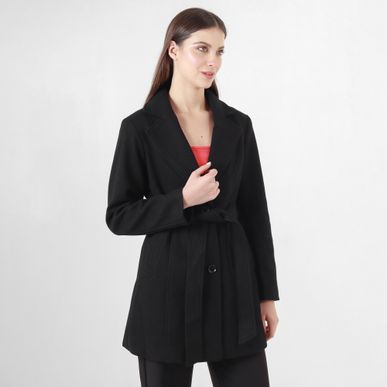 Chaqueta Cuello Solapa Manga Larga