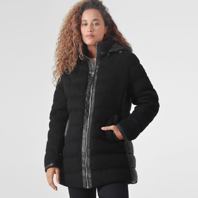 Chaqueta Cuello Alto Manga Larga