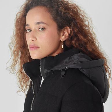 Chaqueta Cuello Alto Manga Larga