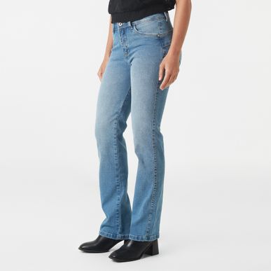 Jean Tiro Medio Bota recta