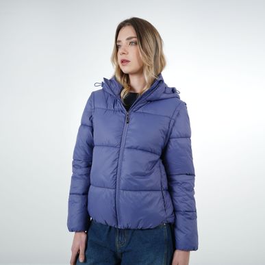 Chaqueta Cuello Alto Manga Larga