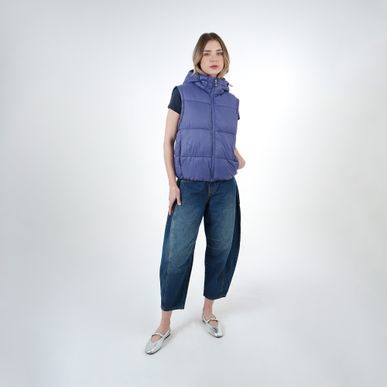 Chaqueta Cuello Alto Manga Larga