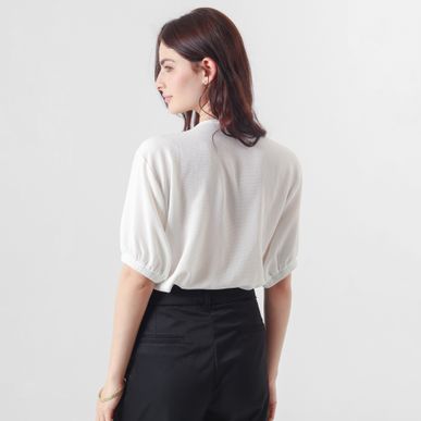 Blusa Cuello Redondo Manga 3Cuartos