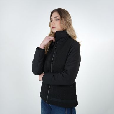 Chaqueta Cuello Alto Manga Larga