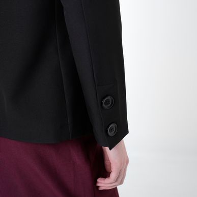 Chaqueta Cuello Solapa Manga Larga