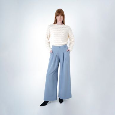 Pantalon Tiro Alto Bota Flare