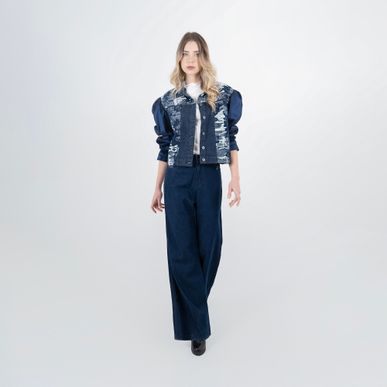 Chaqueta Cuello Sport Manga 3/Cuartos