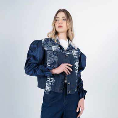 Chaqueta Cuello Sport Manga 3/Cuartos