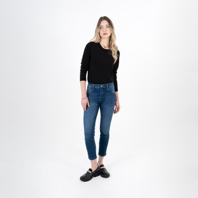 Jean Tiro Medio Bota Skinny