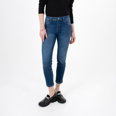 Jean Tiro Medio Bota Skinny