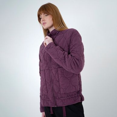 Chaqueta Cuello Alto Manga Larga