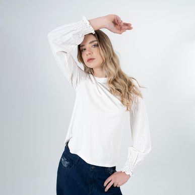 Camiseta Cuello Alto Manga Larga