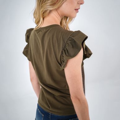 Camiseta Cuello Redondo Manga Corta