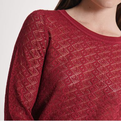 Sweater Cuello Redondo Manga Larga