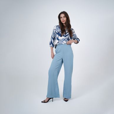 Pantalon Tiro Alto Bota Recta