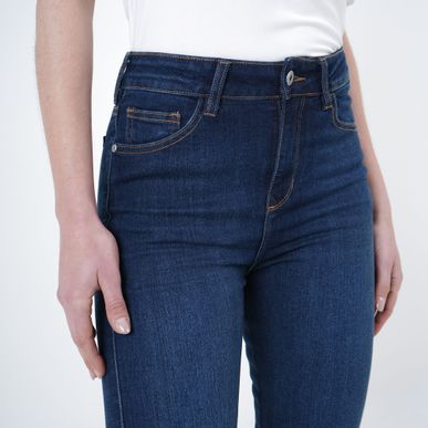 Jean Tiro Medio Bota Flare