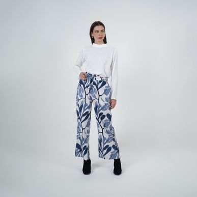 Blusa Cuello Alto Manga Larga