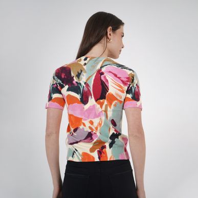 Sweater Cuello Redondo Manga Larga