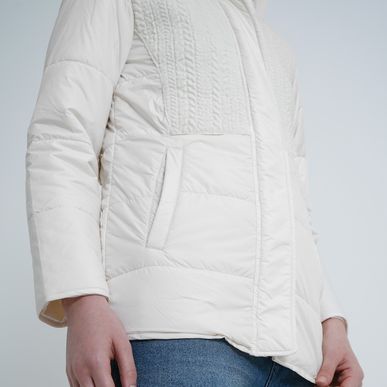 Chaqueta Cuello Alto Manga Larga